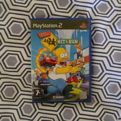 Simpsons: Hit & Run PS2 PAL Edition With Manual - Image 1 of 4