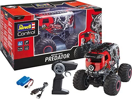 REVELL Control BULLI Monstertruck PREDATOR 1:16 RC Modellauto 2,4 GHz Modell - Bild 1 von 1