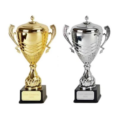 MANHATTAN ENGRAVING LINK APEX PRÄSENTATIONSBECHER GROSSE GOLF/SPORT AWARD TROPHÄE - Kostenlose Gravur