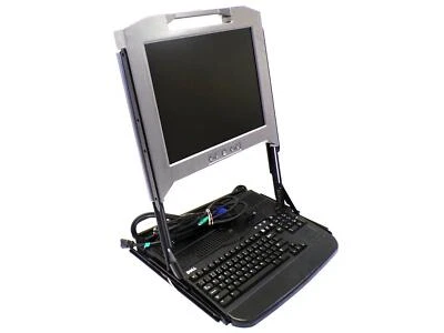Dell 17FP 17" 1U Rackmount KVM Console | Part Number: PDJCN - Image 1 of 4