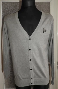 Henleys Hombre Gris Cárdigan con Botones Talla 4 (L) - Imagen 1 de 8