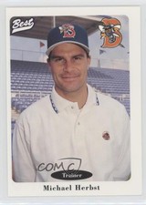 1996 Best Binghamton Mets Michael Herbst #13