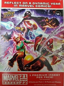 2021-22 Upper Deck Marvel Annual Singles BLUE, SILVER, VARIANT AND INSERTS - Picture 1 of 1