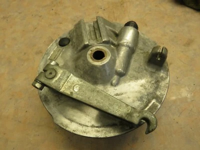 Yamaha DT 175 1974 OEM panel de freno delantero/velocímetro unidad de envío Foto 1 de 4