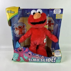 New! English & Spanish! ELMO SLIDE Interactive Plush Toy Learn w/ SESAME STREET - Picture 1 of 5