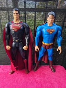 DC Comics Giant Tall Action Figure Man Of Steel SuperMan With Cape 30 Inches - Picture 1 of 24