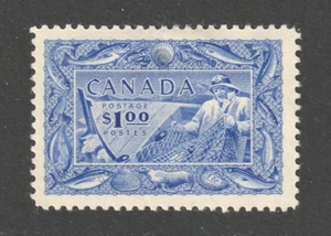 Canada, Scott #302, Unused, VF, $1 Commercial Fishing, 1951 - Picture 1 of 2