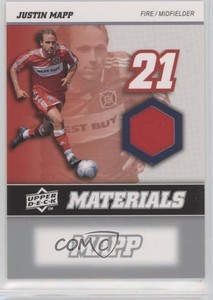 2008 Upper Deck MLS MLS Materials Justin Mapp #MM-14