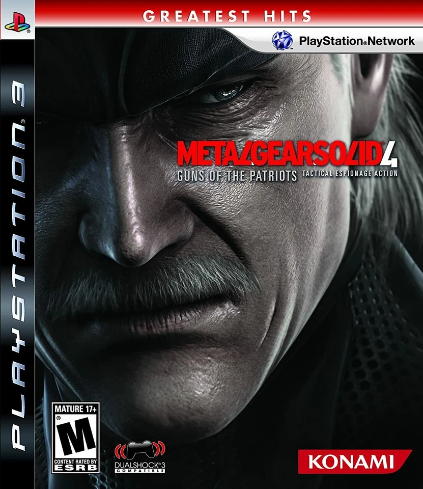 Metal Gear Solid 4: Guns of the Patriots (Sony PlayStation 3, 2008)