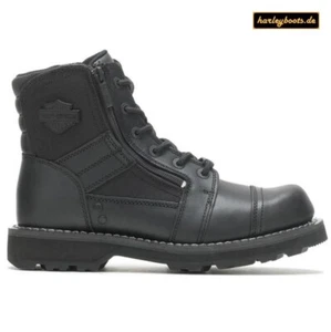 Harley Davidson Boots Bonham negro culto botas de motorista tallas 42 a 45 - Imagen 1 de 6
