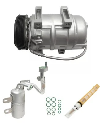 RYC Remanufactured AC Compressor Kit FG648 Fits Volvo C70 2.5L Turbocharged 2006 — 第 1/4 张图片