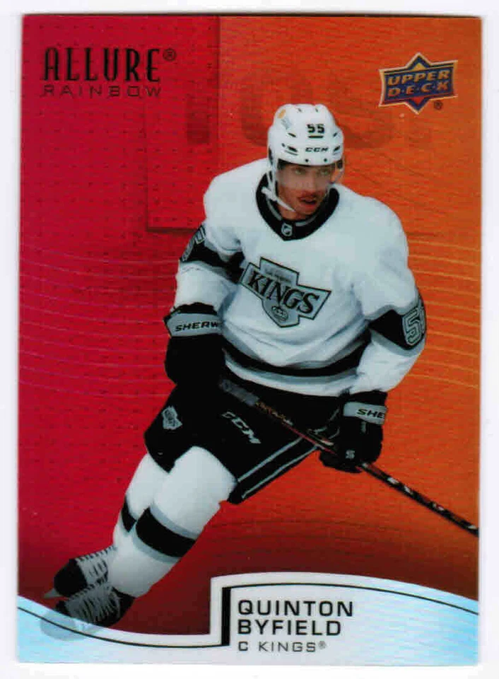 21/22 2021 UPPER DECK ALLURE HOCKEY RAINBOW RED/ORANGE CARDS R 1-100 U-Pick List - Image 1 of 1