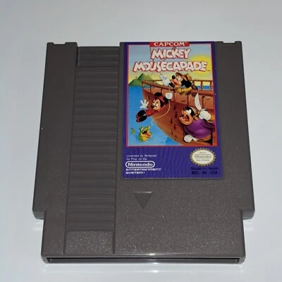 Mickey Mousecapade (Nintendo Entertainment System NES 1988) Tested Fast Shipping - Image 1 of 4