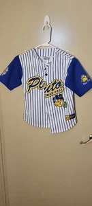 Disney Pluto's Mad Dogs Stitched Kids S Baseball Style Jersey - Picture 1 of 7