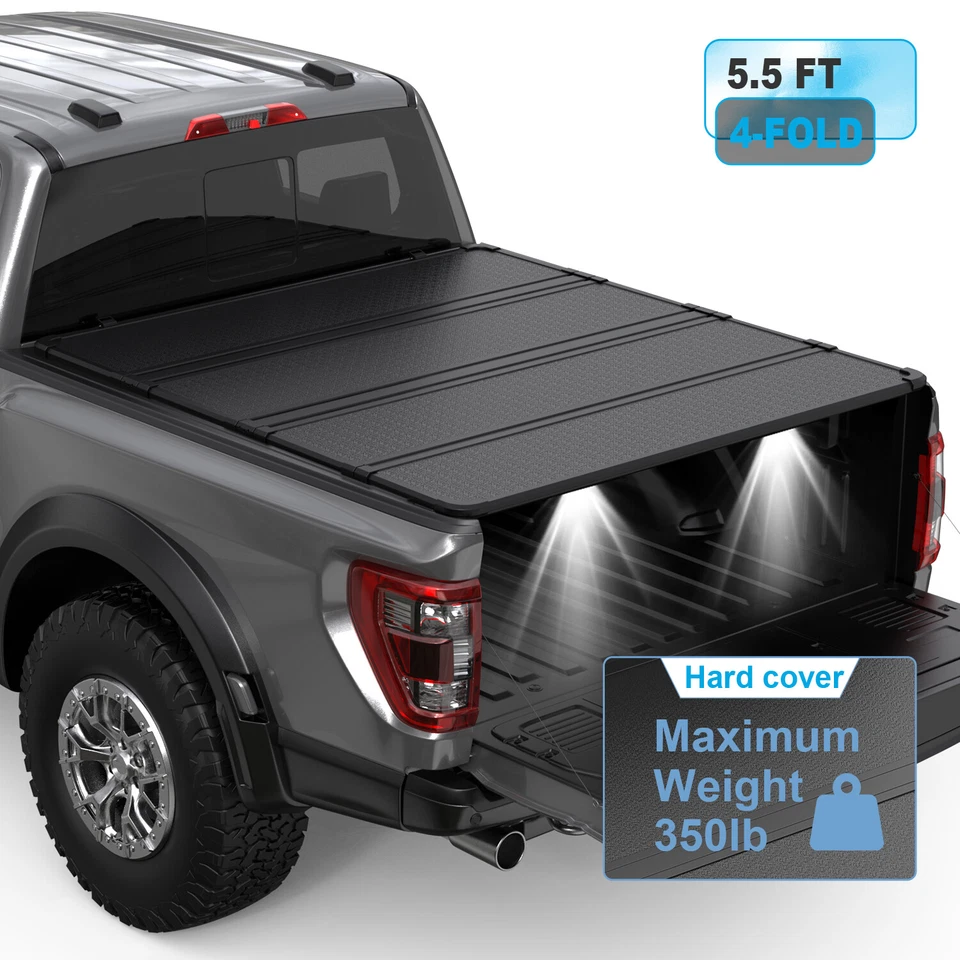 New 5.5FT Tonneau Cover For 2015-2025 Ford F150 F-150 66" Truck Short Bed - Image 1 of 4