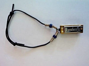 Real Playable Hohner Mini Removable Harmonica Bracelet in Key of C Model 38-BR - Picture 1 of 3