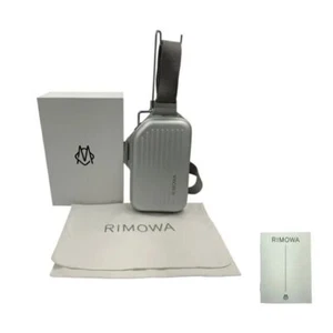 Borsa a tracolla Rimowa Personal Sling Clutch alluminio argento usata dal Giappone - Foto 1 di 13