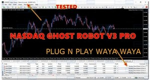 NASDAQ GHOST ROBOT V3 PRO UNLIMITED MT4 System Metatrader4 Expert Advisor Robot