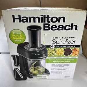 Hamilton beach 4-in-1 electric spiralizer New In Box Y4 - Picture 1 of 6