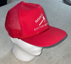 IMMKE Cap Sold Auction Service Mesh Embroidered Strapback Hat Red Cap Trucker