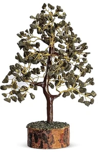Pyrite Crystal Tree - Money Stone Tree for Wealth, Confidence-300 Beads - Picture 1 of 2