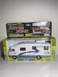 Diecast Metal & Plastic Travel For You Motorhome Pull Back Toy w/Movable Pieces - Picture 1 of 6