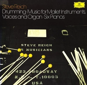 3LP Box DGG 2740106 REICH Drumming Music for Mallet Ins Voices & Organ 6 Pianos - Picture 1 of 3