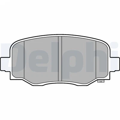 Delphi Bremsbeläge hinten für Jeep Cherokee - Bild 1 von 4