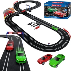 Kinder Spielzeug-Elektrobetriebene Slotcar Rennbahn Set, Hot Wheels Bahn, Race Tra... - Bild 1 von 7