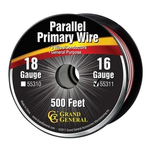 55311 Parallel Primary 3-Wire 500ft Roll with Spool (for trucks, automobile a... - Bild 1 von 3