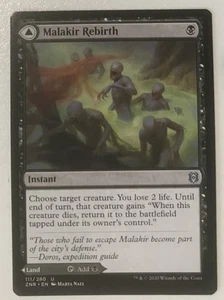 MALAKIR REBIRTH 111 Zendikar Rising MTG Magic NM - Picture 1 of 1