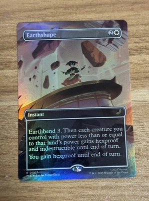 Earthshape (Borderless) TLE #67 - MTG Avatar the Last Airbender Foil NM - Image 1 of 2
