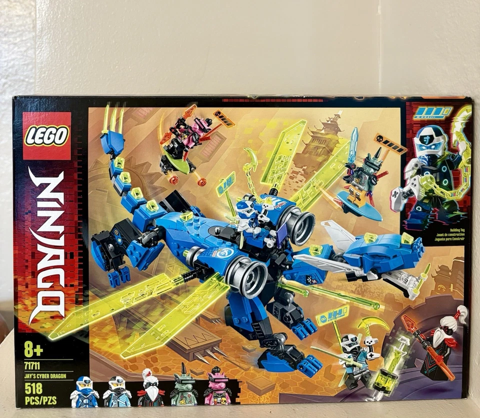 LEGO NINJAGO: Jay's Cyber Dragon (71711) Nuevo. RETIRADO. Envío gratis Foto 1 de 2
