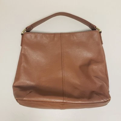 KOOBA Grande Cuero Marrón Hombro Hobo Bolso Cartera Bolso Sillín Foto 1 de 4