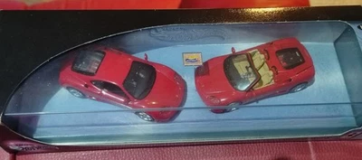 FERRARI 360 Modena gif set Spider + Berlinetta HOT WHEELS art 29621 1/43 - Immagine 1 di 4