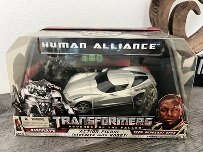 NUEVA Figura Hasbro Transformers ROTF Sideswipe Sargento Epps Alianza Humana Sin usar, en caja sellada Foto 1 de 4