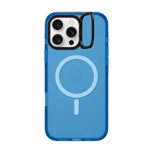 Impact Ring Stand Case for iPhone 16 Pro Max [Kickstand / 6.6 ft. 3X Military... - Picture 1 of 5