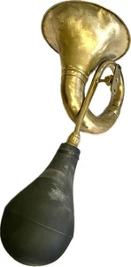 Antique Brass Car Bulb Horn - Perfect Working Condition 35mm long - Picture 1 of 3