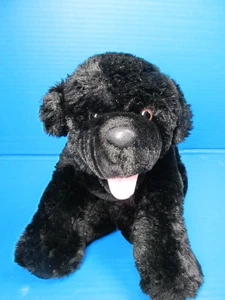 Build A Bear Plush Black Labrador Lab Dog Puppy Stuffed Animal Toy 14” - Picture 1 of 8
