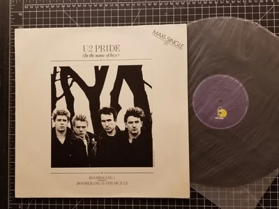 U2 Pride (In The Name Of Love) 12" 1984 GERMAN PRESS VG+ Bono BRIAN ENO Import - Image 1 of 4
