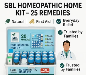 SBL Homeopathic Home Kit 25 Remedies | Natural Relief | Free Ship USA - Picture 1 of 3
