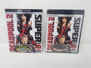 Deadpool 2 4K Ultra HD + Blu-ray (2018) Super Duper Cut With Slipcover NEW - Imagen 1 de 6