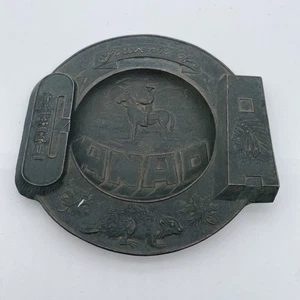 Vintage Kanada Souvenir Metall Aschenbecher - Bild 1 von 3
