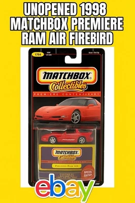 1998 Matchbox Premiere Collection Ram Air Firebird Red (Ramair Front End) New! - Image 1 of 4