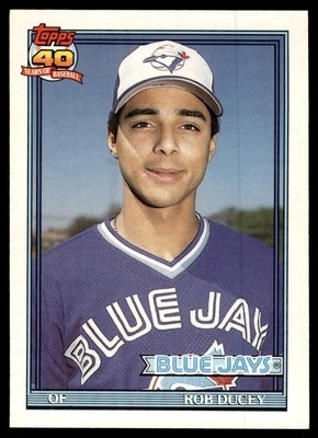 1991 O-Pee-Chee Rob Ducey Toronto Blue Jays #101 - Image 1 of 2