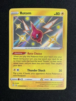 [NM] Rotom SV038/SV122 Shining Fates Shiny Holo Rare 2021 - Image 1 of 2