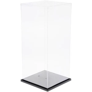 Cubierta de exhibición plegable de plástico ExpoCase para muñecas, 10,5" de ancho x 10,5" de profundidad x 24" de alto - Imagen 1 de 3