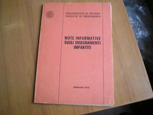 manauli NOTE INFORMATIVE SUGLI INSEGNAMENTI IMPARTITI - Bild 1 von 1