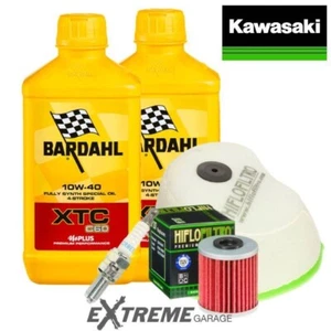 Tagliando Olio Motore Bardahl Filtro Aria Olio Kawasaki KX 250 F KXF 2004 2005 - Imagen 1 de 6