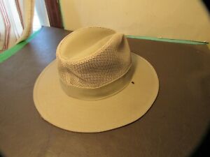 DPC Dorfman Pacific Co Outdoor Safari Hat Mesh Outback Breathable XL